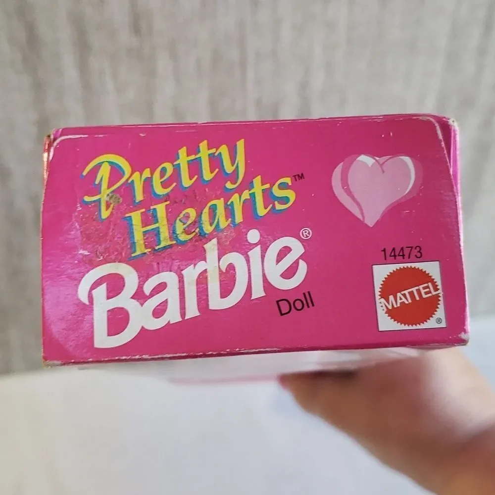 Vintage 1995 Mattel Pretty Hearts Barbie New in Original Sealed Box